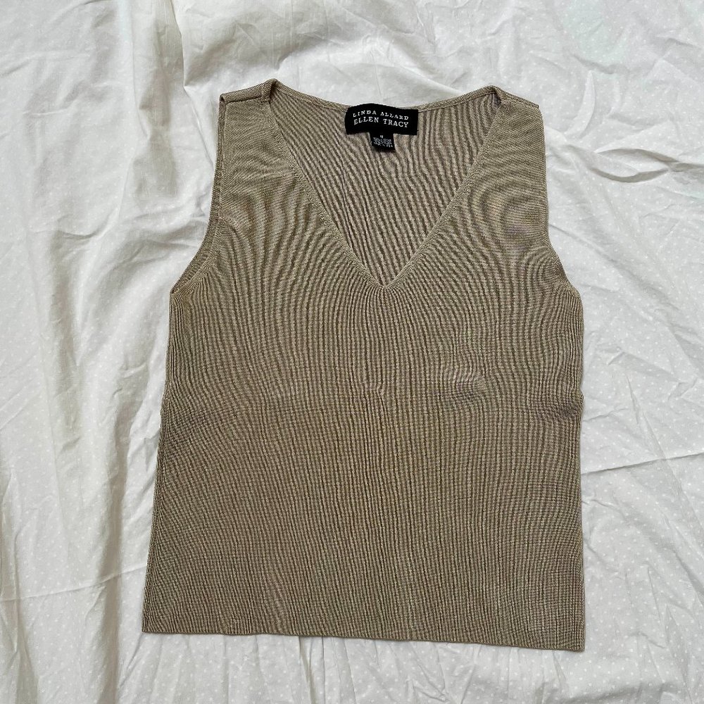 Ellen Tracy Tank Sweater
